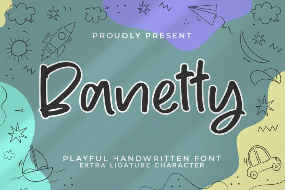 Banetty: The Whimsical Handwritten Font for Editorial Design