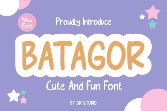 Batagor Font: Bold Display Type for Standout Marketing
