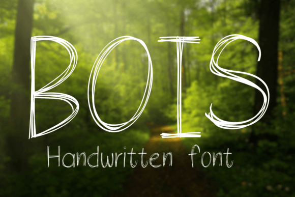 Bois: A Friendly Handwritten Font for Your Marketing Creativity