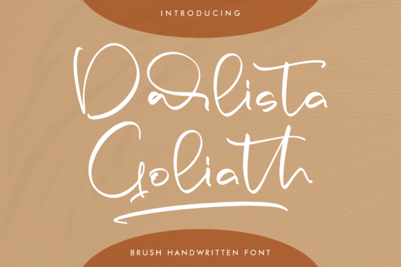 Darlista Goliath: The Perfect Script Font for Makers