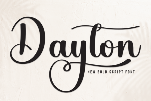 Dayton: A Bold Handwritten Font with Soulful Depth