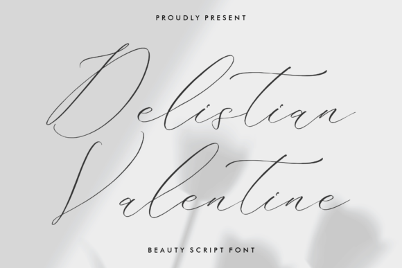 Delistian Valentine: A Romantic Font for Memorable Campaigns