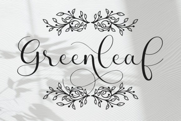 Greenleaf: A Clean Script Font for Modern Web Design