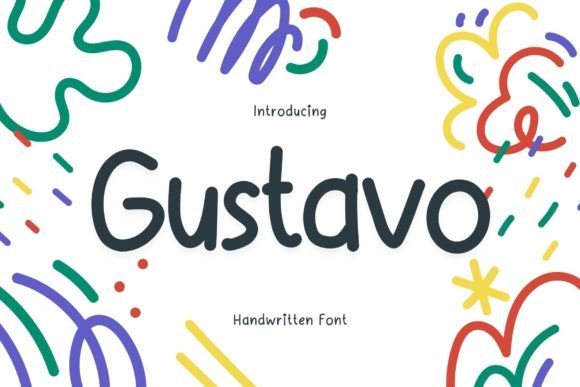 Gustavo: A Playful Handwritten Font for Real Brands