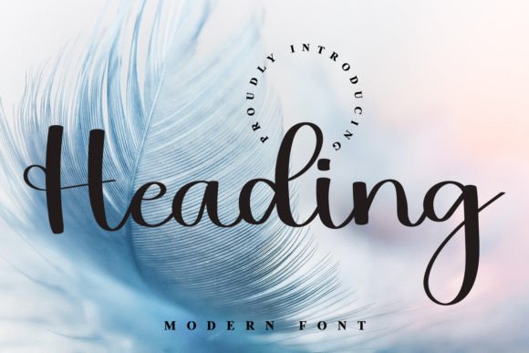Heading Font in Action: Testing a Bold Display Typeface in Campaign Graphics