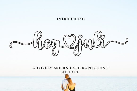 Hey Juli Outline: An Editorial Designer's Guide to a Distinctive Script Font
