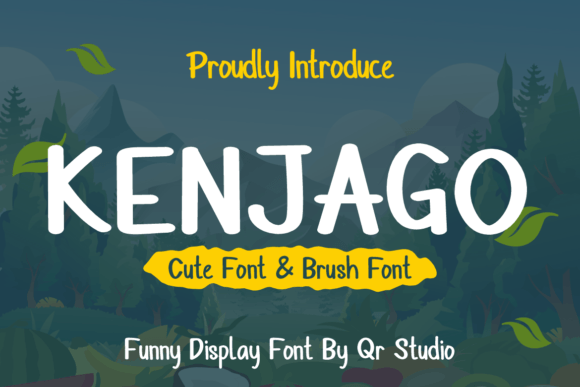 Kenjago: A Friendly Handwritten Font for Makers