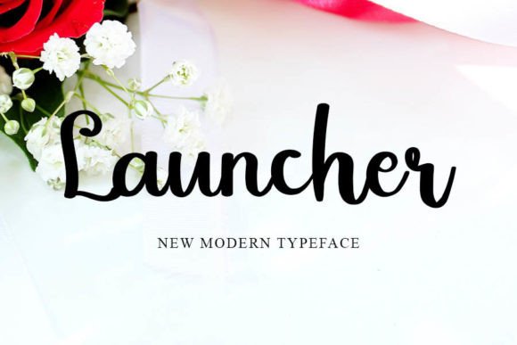 Launcher Font: The Handwritten Typeface for Your Handmade Brand