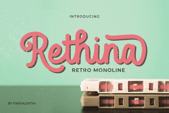 Rethina: A Vintage Script Font Built for Modern Campaigns