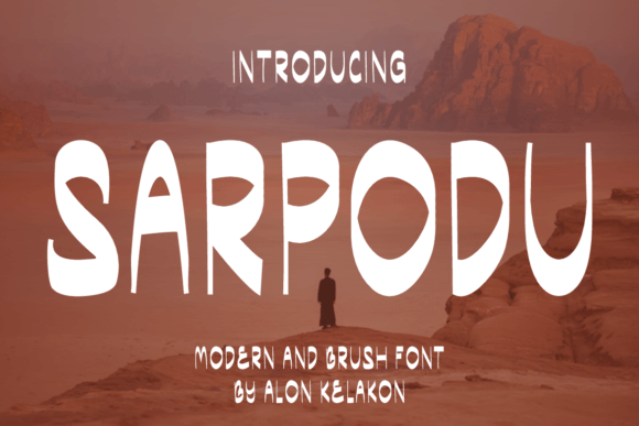 Sarpodu: A Handwritten Font for Editorial Expression