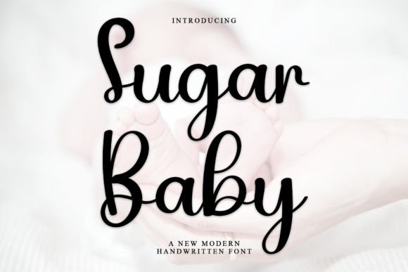Sugar Baby: A Refined Handwritten Font for Elegant Branding