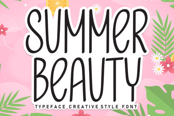 Summer Beauty: A Handwritten Font for Campaign Creators