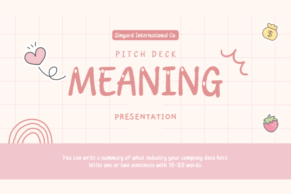 The Meaning Font: A Crafters Go-To for Elegant Product Labels and Invitations