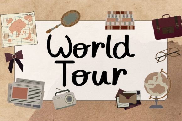 The World Tour Typeface: A Font for Creative Journeys