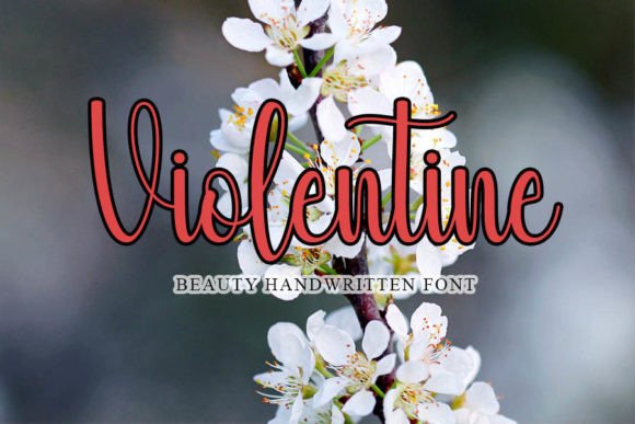 Violentine: A Script Font for Strong Brand Identity