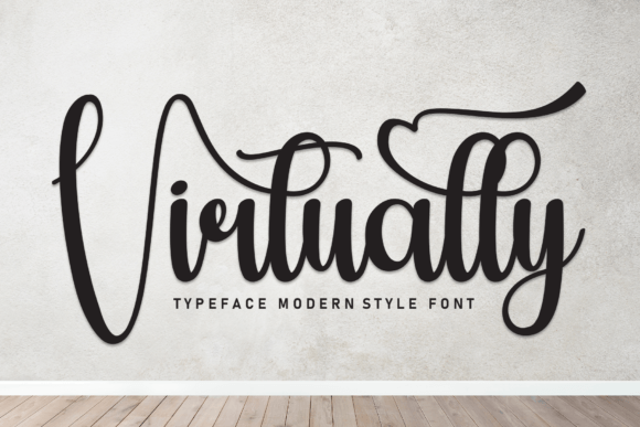 Virtually: The Sweet Handwritten Font for Crafters