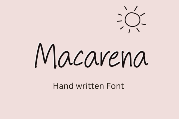 Why the Macarena Font Adds Charm to Your Brand Identity
