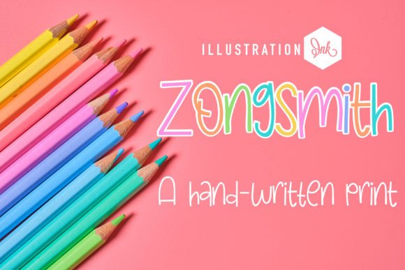 Zong Smith: A Whimsical Handwritten Font for Web Design